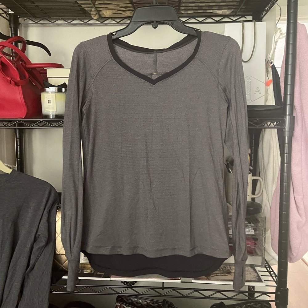 Lululemon Gray Long Sleeve